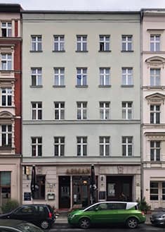 Farbbefunderhebung an ausgewählten Bauteilen an der Außenfassade