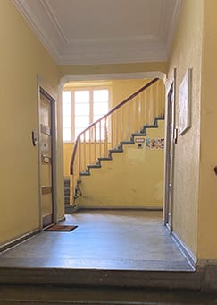 Innenansicht eines der untersuchten Treppenhäuser (Quelle: B. Dreisow)