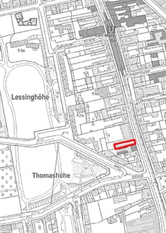 Denkmalkarte Berlin-Neukölln, Verortung des Baudenkmals
