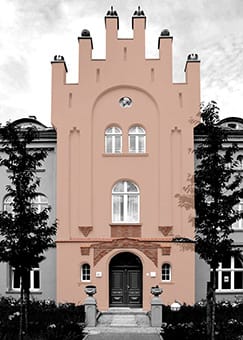 Mögliche Rekonstruktion der historischen Farbgestaltung anhand der Befunde (Quelle: B.Dreisow)