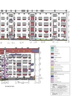 Schadenskartierung Retzbacher Weg (Kartierung mit metigo MAP, Planbasis: RETIS GmbH)